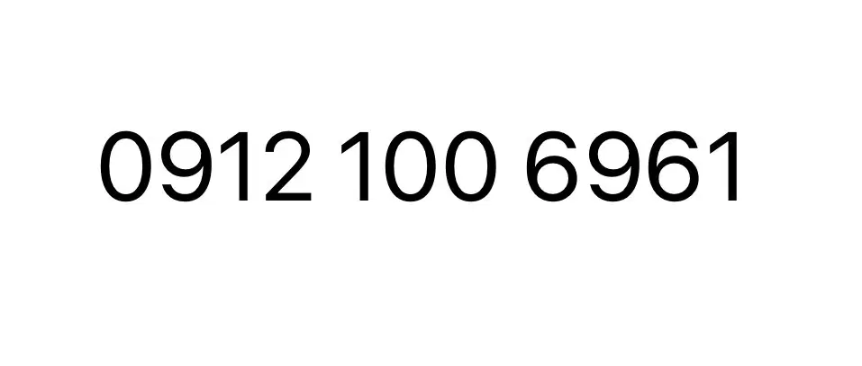 0912.100.69.61.|سیمکارت|تهران, ونک|دیوار