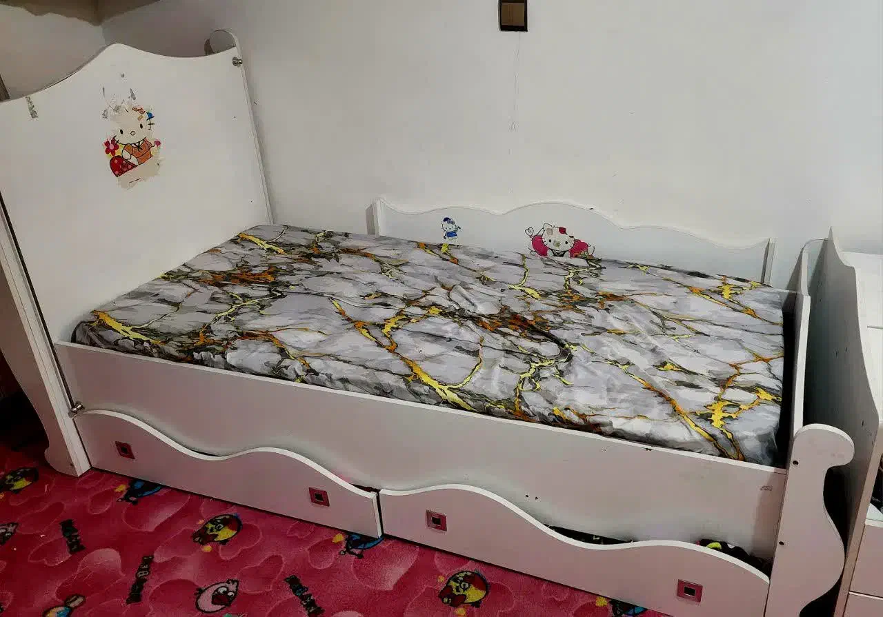 تخت خواب و تشک کودک ونوجوان|تشک تختخواب|رودسر, |دیوار