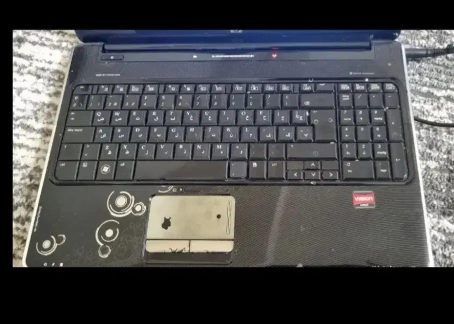 لب تاپ hp pavilion dv6|رایانه همراه|پرند, فاز ۲|دیوار