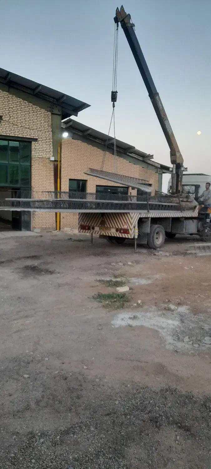 تولید تیرچه و خرپای صنعتی|مصالح و تجهیزات ساختمان|ابهر, |دیوار