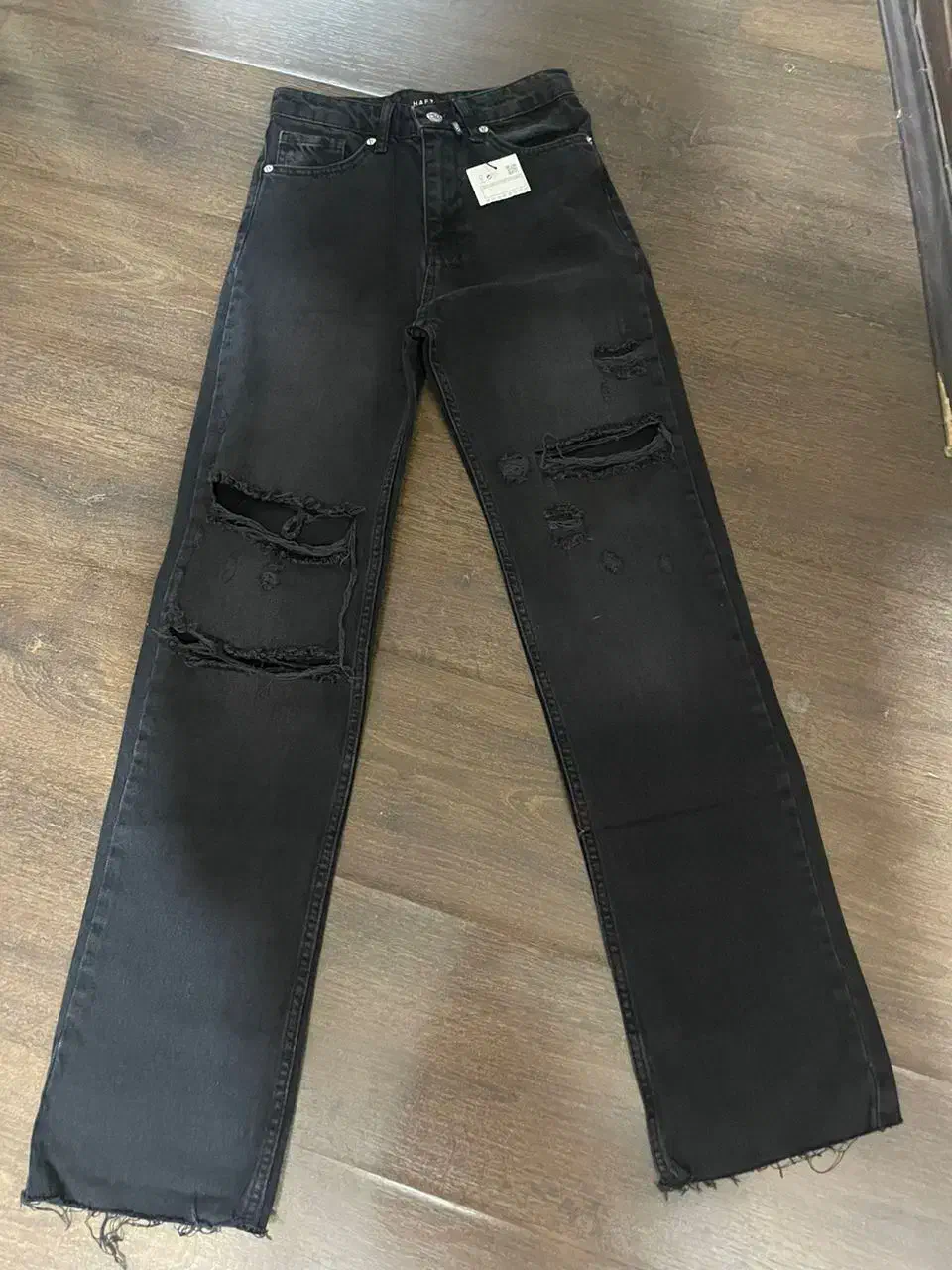 شلوار واید نو سایز۳۴ زغالی|لباس|تهران, اباذر|دیوار