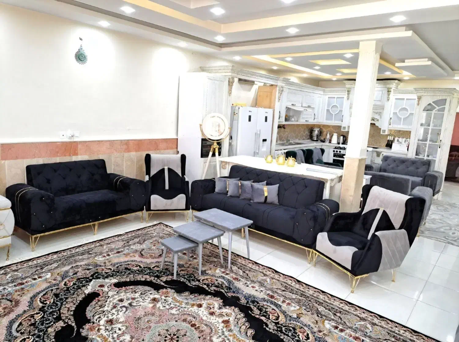 مبلمان چستر صدفی|مبلمان خانگی و میز عسلی|مشهد, اروند|دیوار