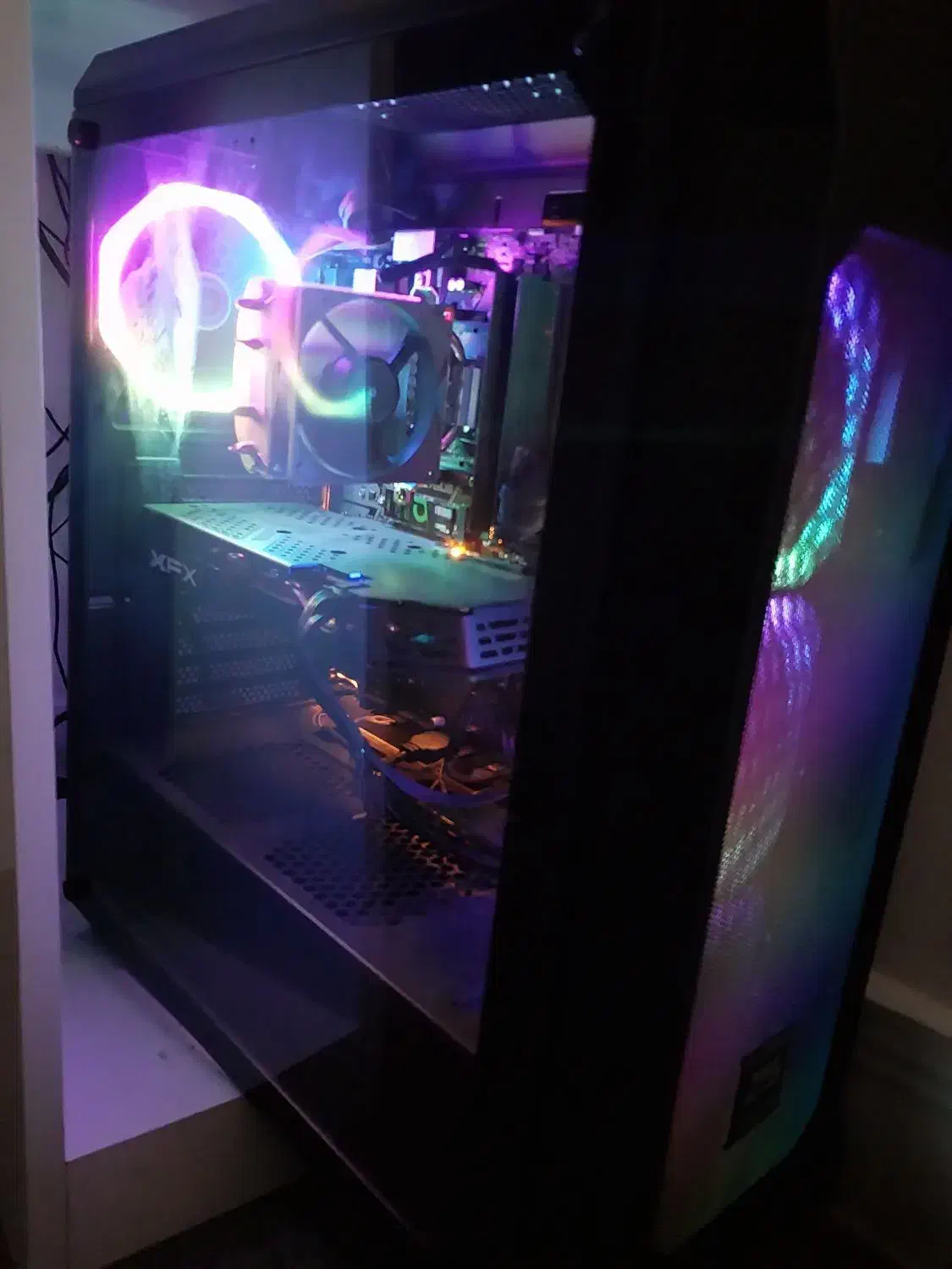 سیستم گیمینگ فول آپشن + مانیتور ۲۷ اینچ|رایانه رومیزی|دوگنبدان, |دیوار