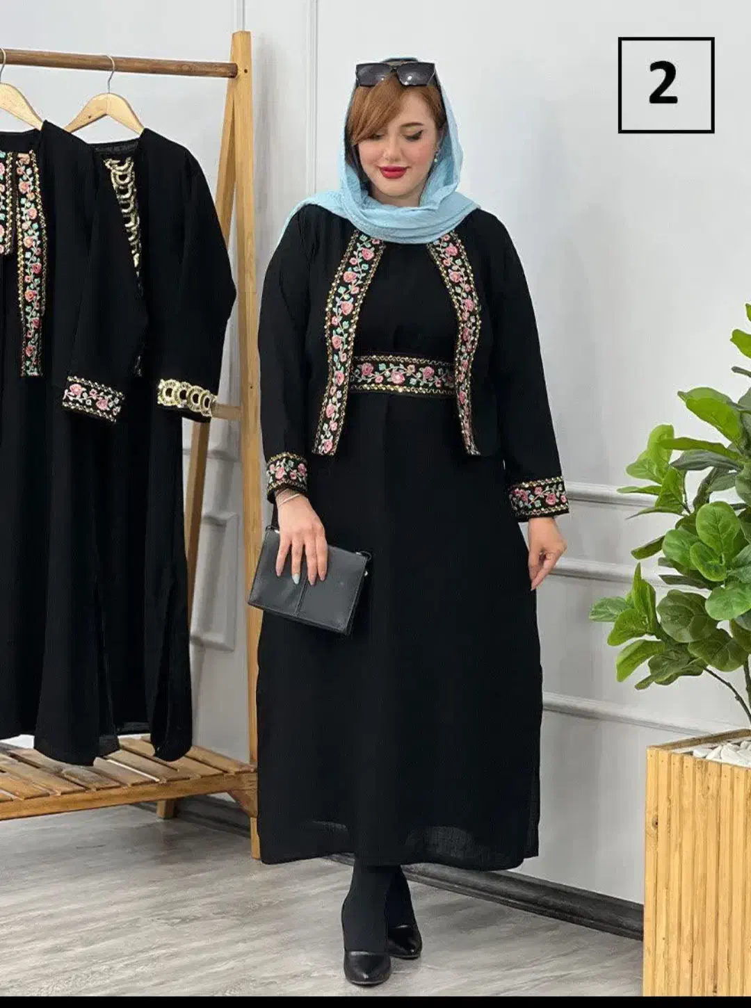 مانتو سه تیکه سایز ۴۴|لباس|خرم‌آباد, |دیوار