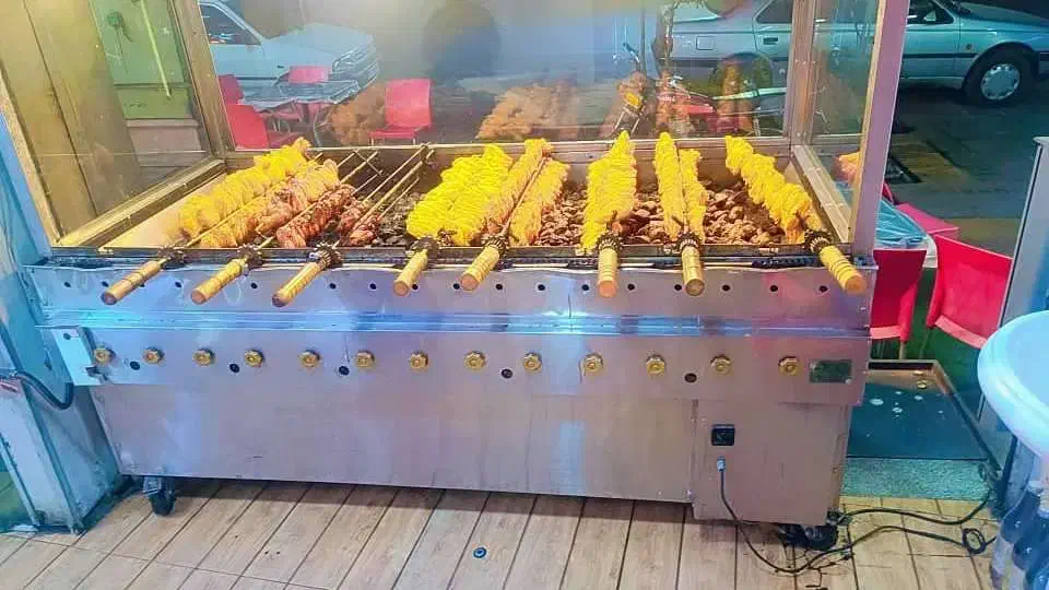 فر ذغالی پاچینی سه ماه کارکرده|کافیشاپ و رستوران|شیراز, هفت تنان|دیوار