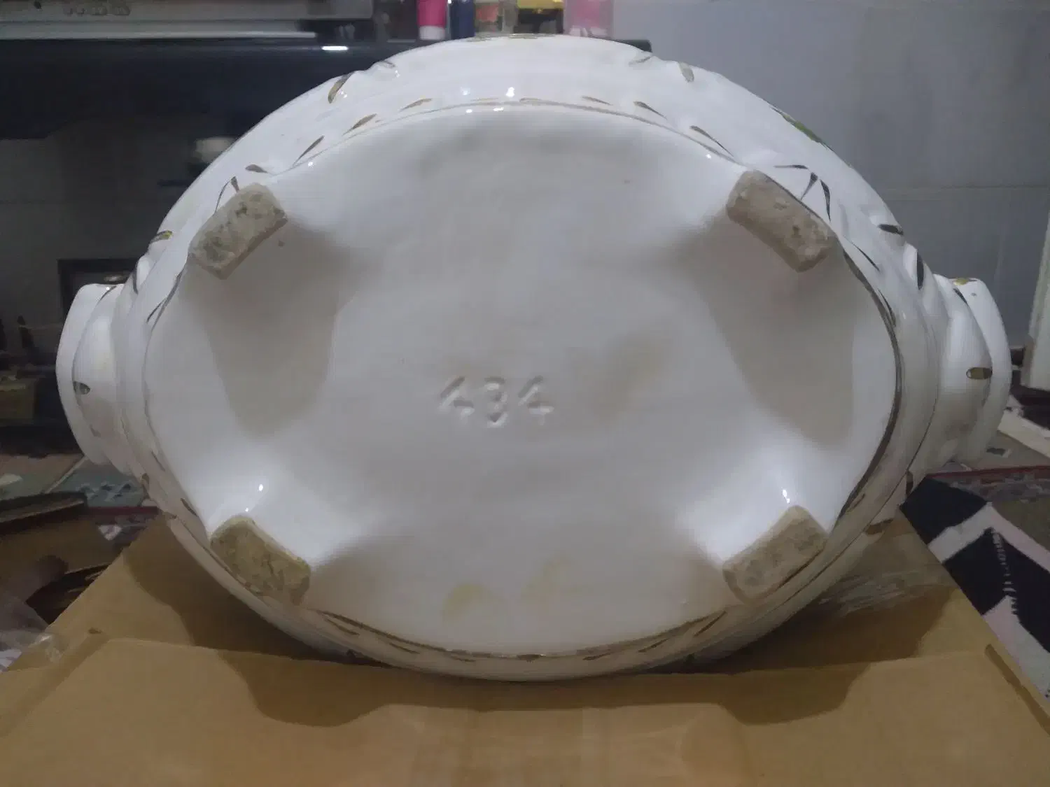 اجیل خوری چینی ساخت انگلیس قدیمی دست ساز|ظروف سرو و پذیرایی|محمدیه-قزوین, |دیوار