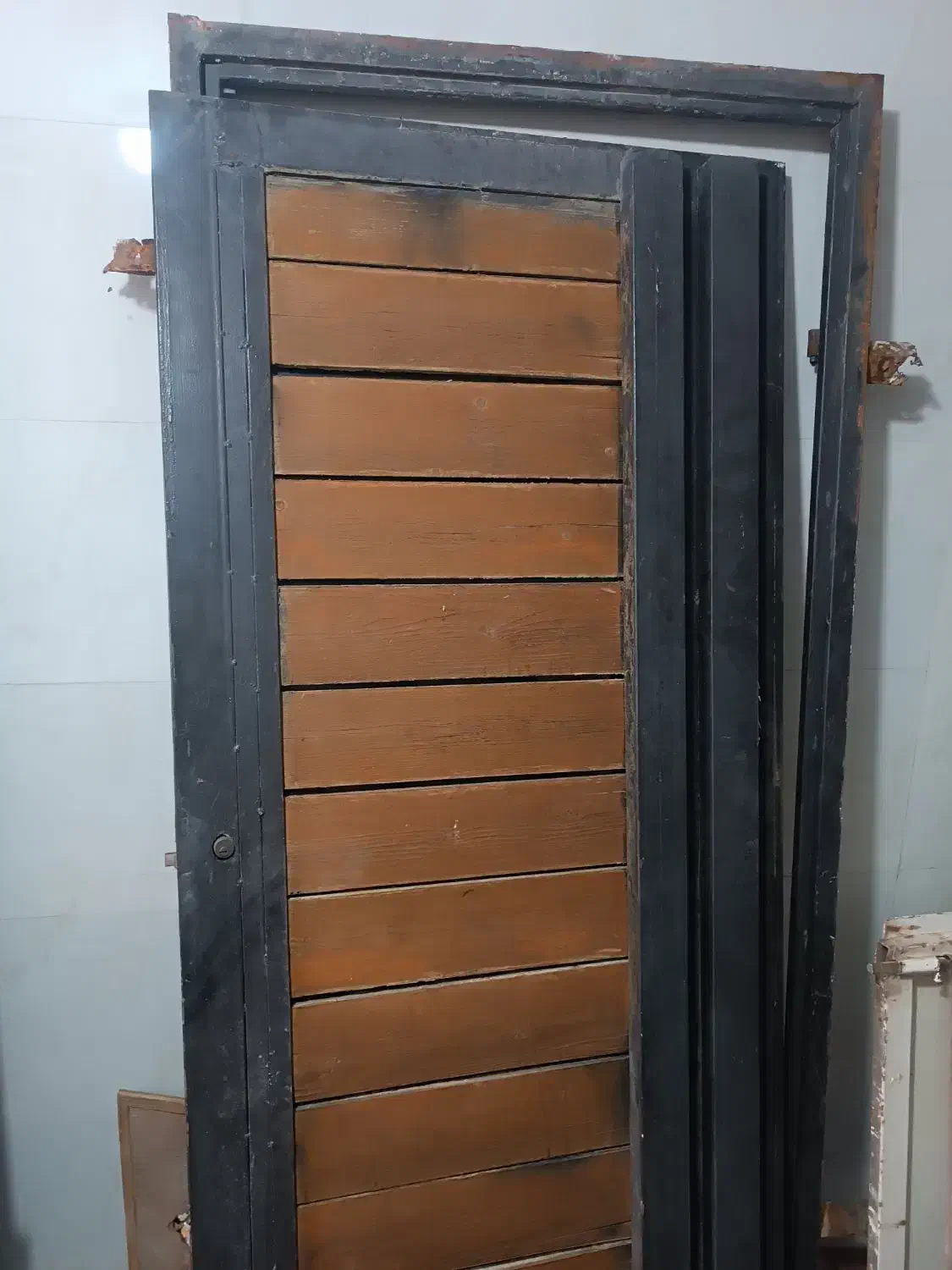 درب حیاط..درب نفر رو ..درب ضد سرقت|مصالح و تجهیزات ساختمان|اهواز, سپیدار|دیوار