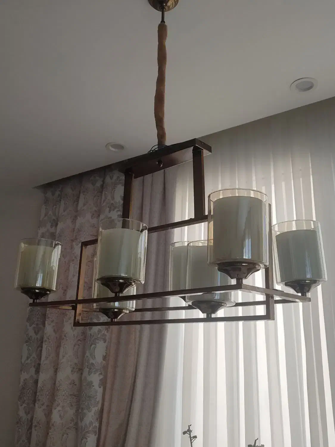 لوستر|لوستر و چراغ آویز|قم, شهرک قدس|دیوار