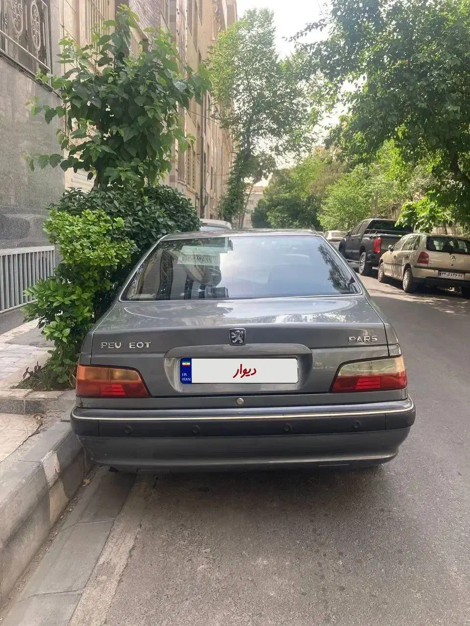 پژو پارس ساده مدل ۹۲|خودرو سواری و وانت|تهران, سازمان برنامه جنوبی|دیوار