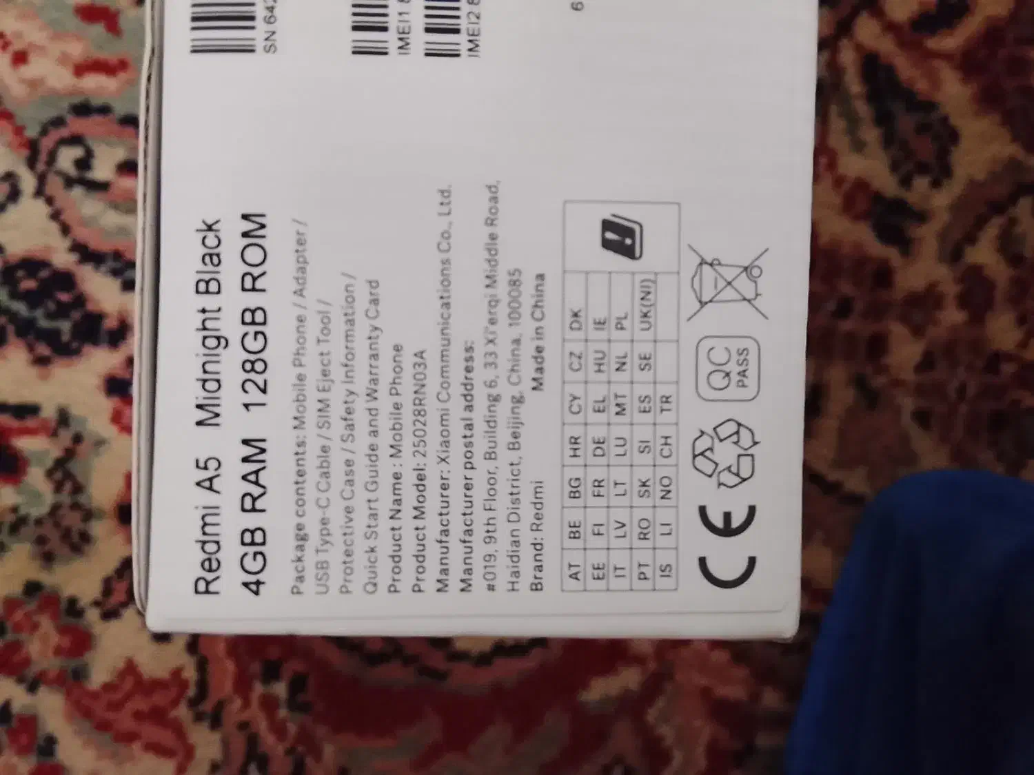 ردمی A5. و 4g|موبایل|شیراز, تندگویان|دیوار
