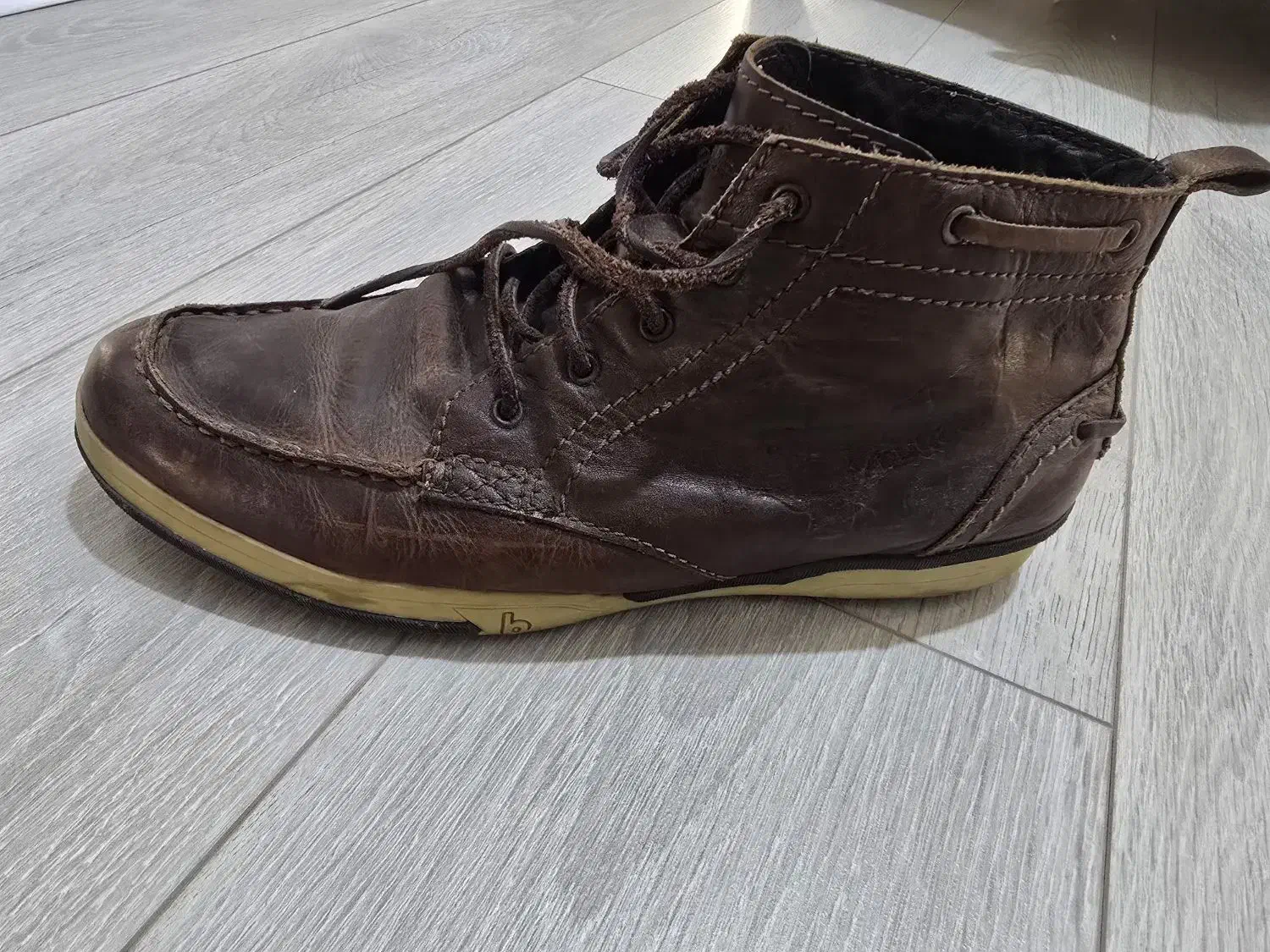 بوت تمام چرم سایز 46|کیف، کفش، کمربند|ساری, |دیوار