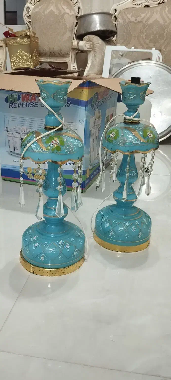 شمعدانی|لوستر و چراغ آویز|پارس‌آباد, |دیوار