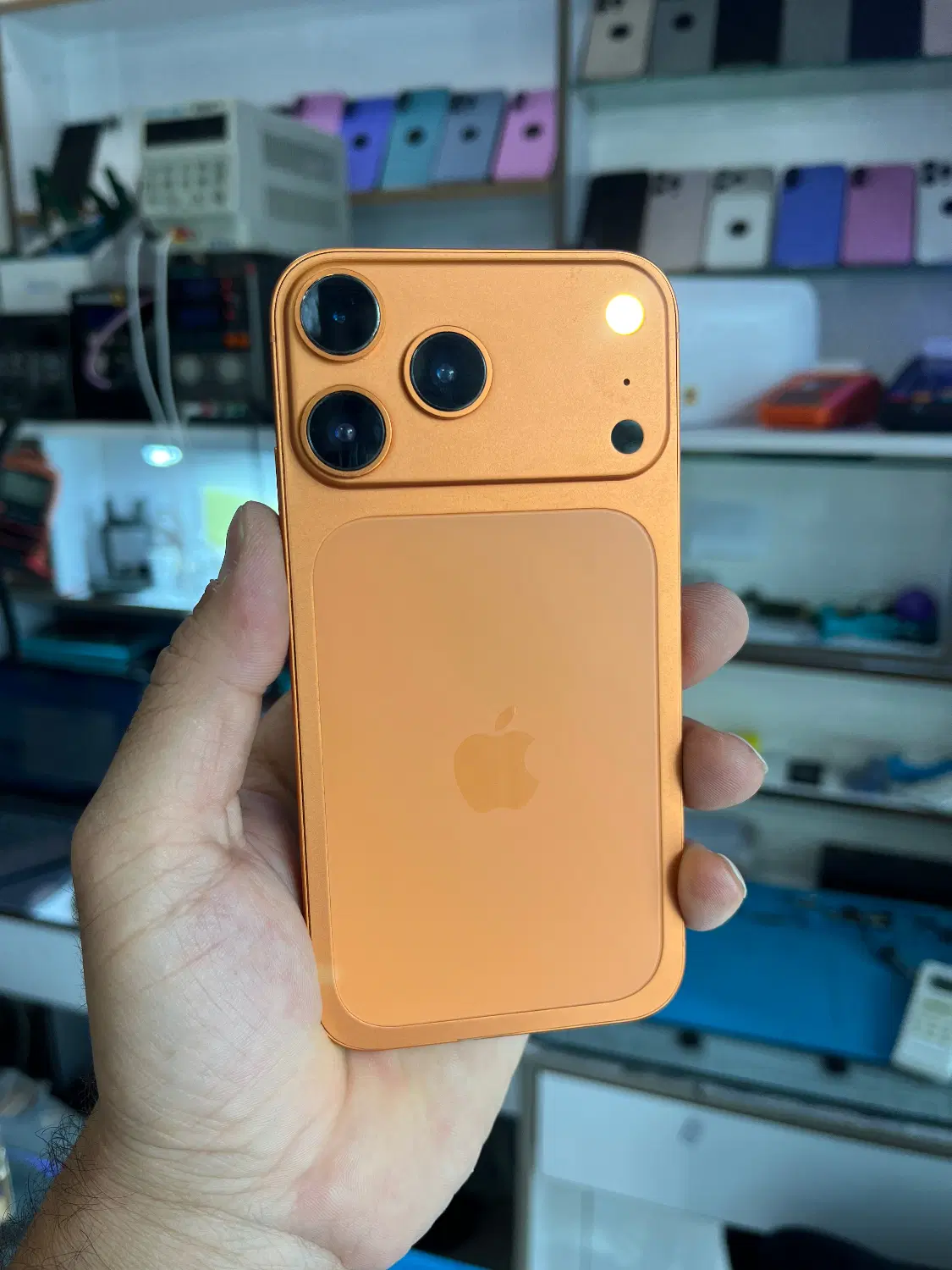 ایفونXr فیس لیفت به 17pro|موبایل|اندیشه, پرنیان|دیوار