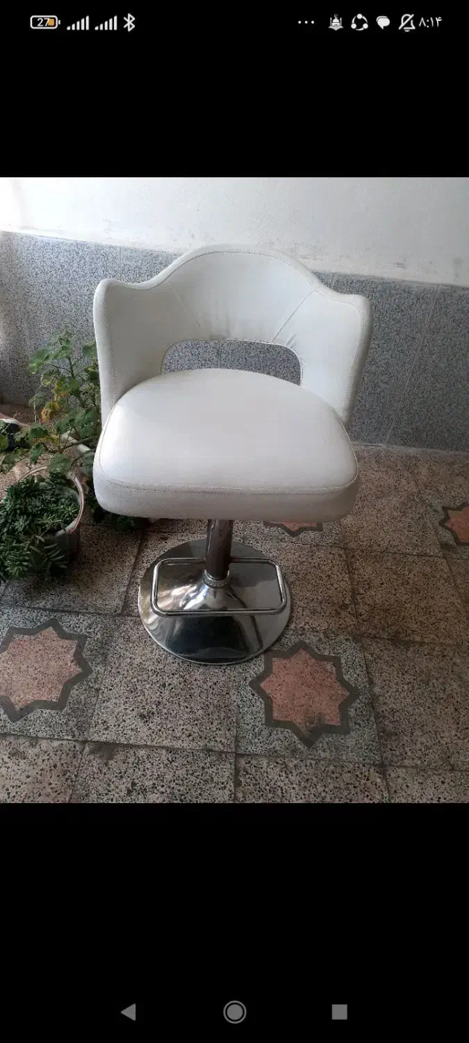 2عددصندلی جک دار خیلی تمیز شیک|مبلمان اداری|آستانه اشرفیه, |دیوار