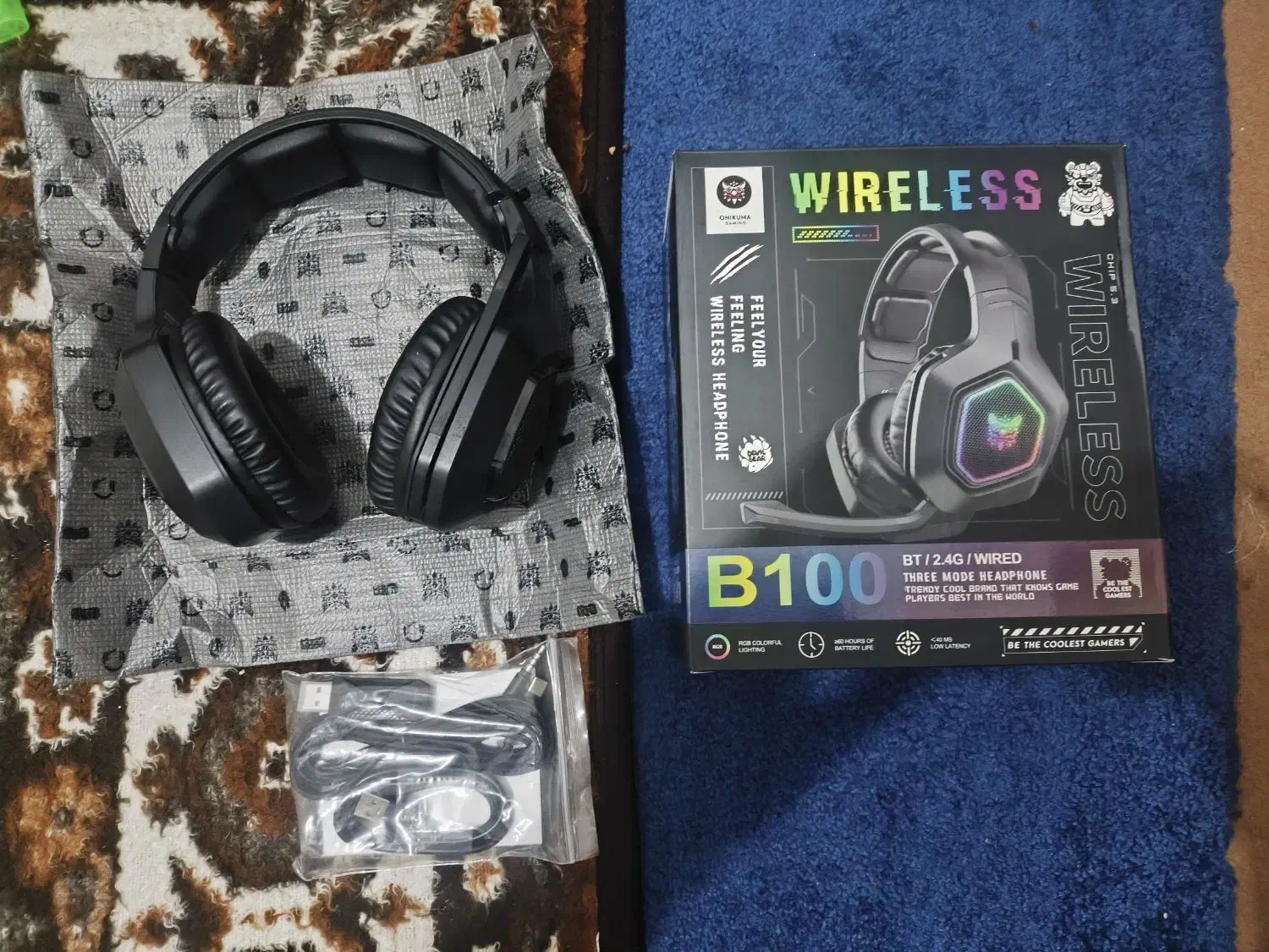 هدفون گیمینگ اونیکوماB100-در حد اک،فقط باز شده|لوازم جانبی موبایل و تبلت|خوی, |دیوار