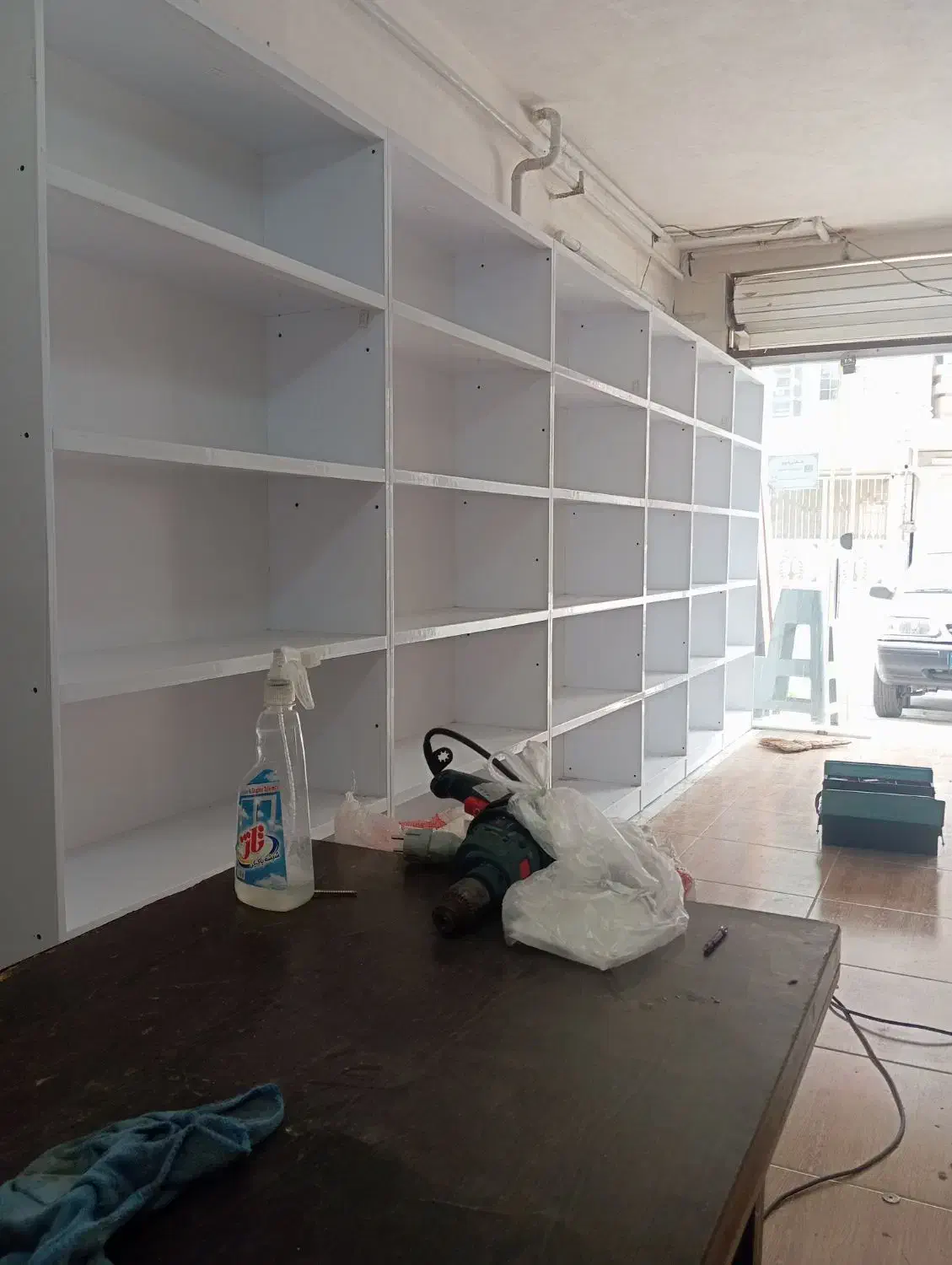 قفسه|کتابخانه، شلف، قفسههای دیواری|بندر ترکمن, |دیوار