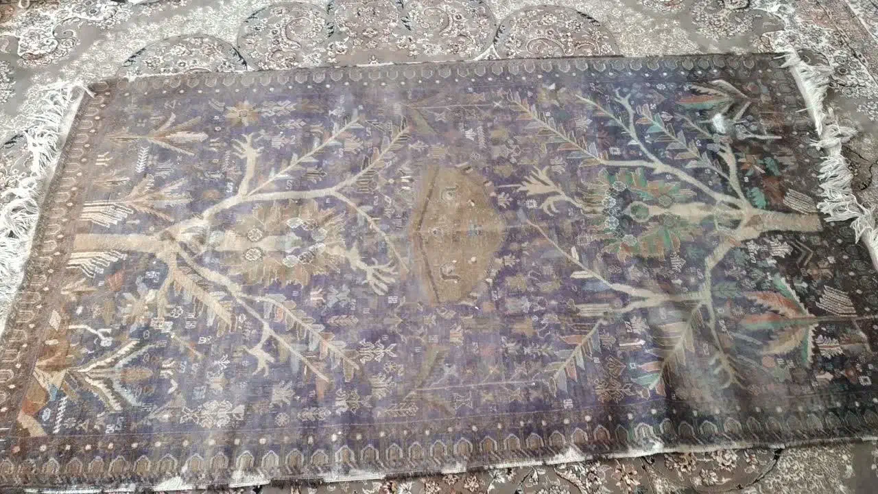 فرش دست بافت|فرش|قم, شاه ابراهیم|دیوار