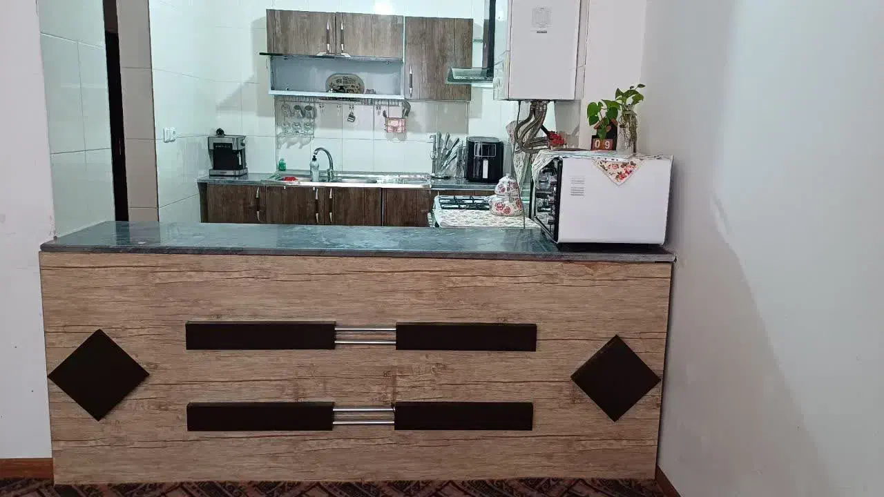 کابینت دست دوم|آب‌چکان و نظم‌دهنده ظروف|فولادشهر, مسکن مهر فولادشهر|دیوار