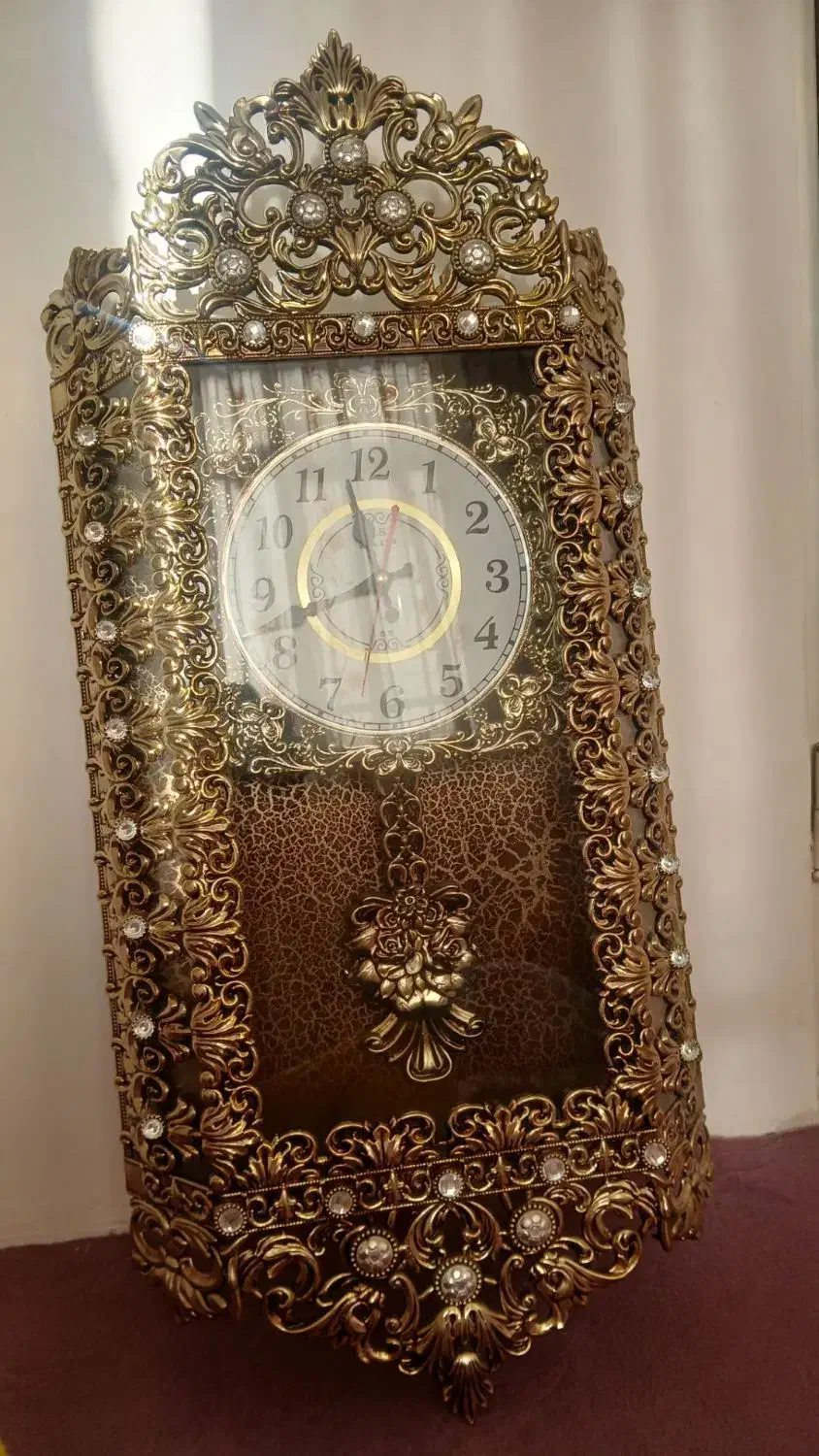 ساعت نو...موتورایرانی جنس پلاستیک|ساعت دیواری و تزئینی|اقبالیه, |دیوار