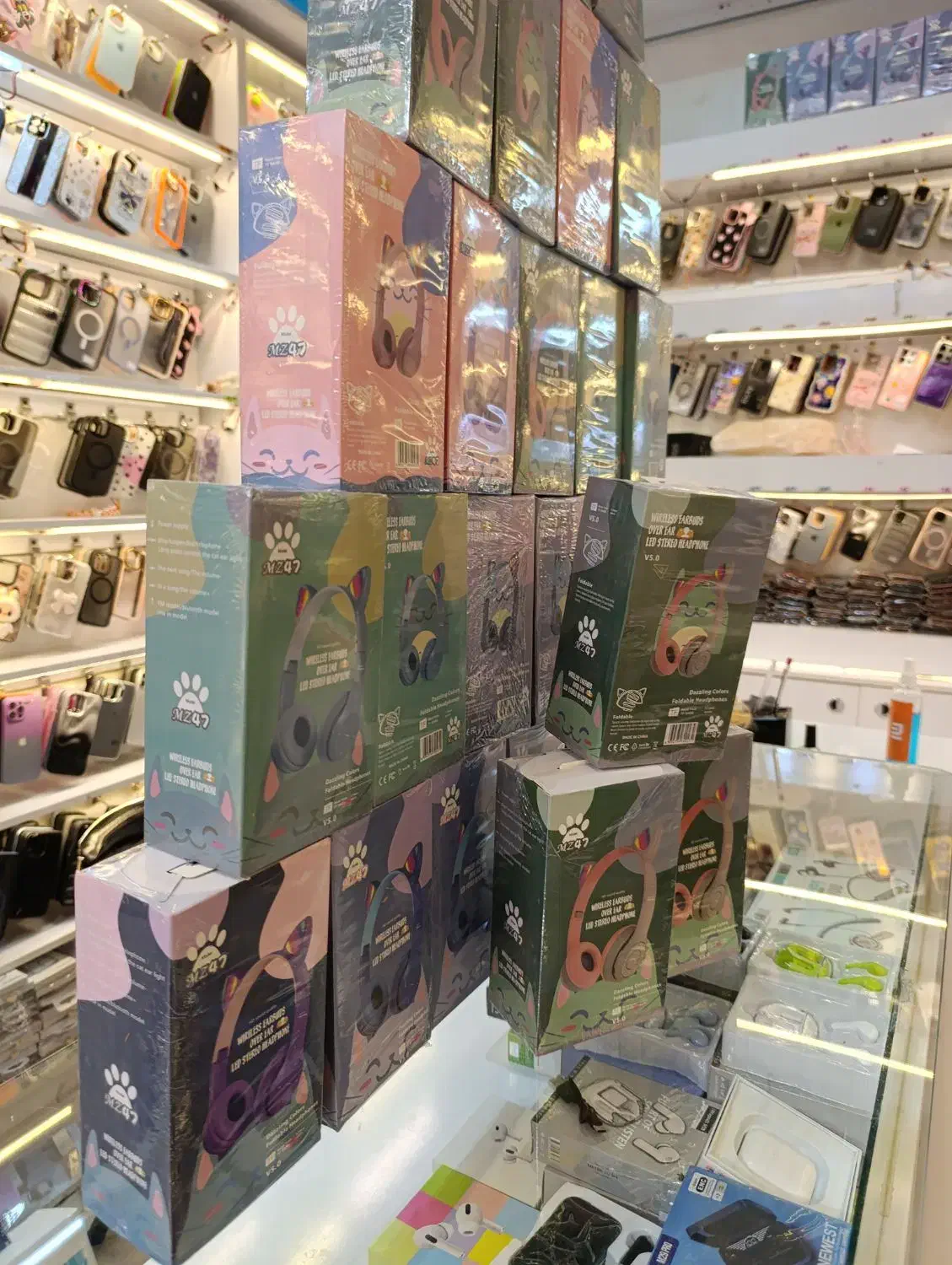 فروش عمده و تک هدفون خرگوشی و ایرپاد|لوازم جانبی موبایل و تبلت|مشهد, گلشور|دیوار