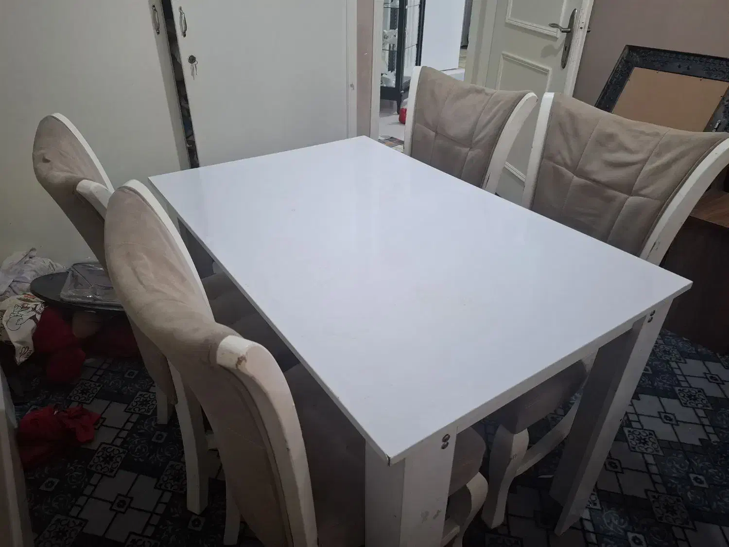 میز و صندلی ناهار خوری|میز و صندلی غذاخوری|گالیکش, |دیوار