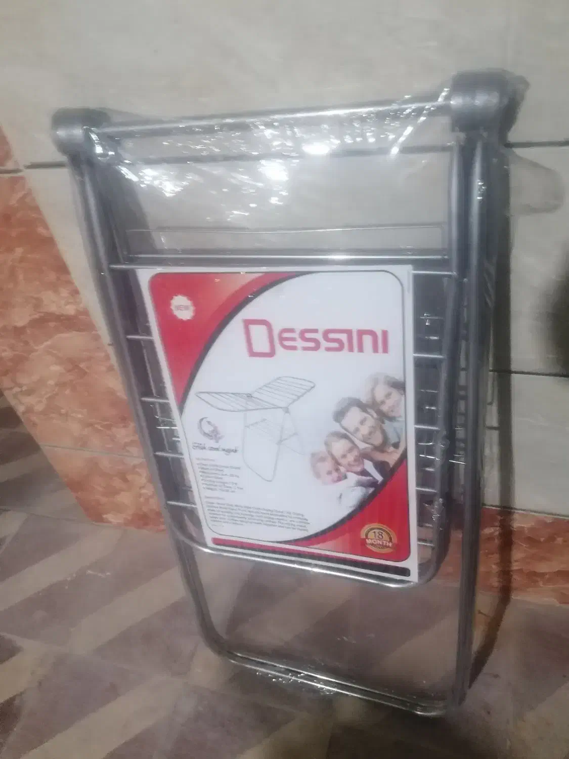 حراج بند رخت استاتیک و مشکی طلا|بندرخت و رخت‌آویز|لار, |دیوار