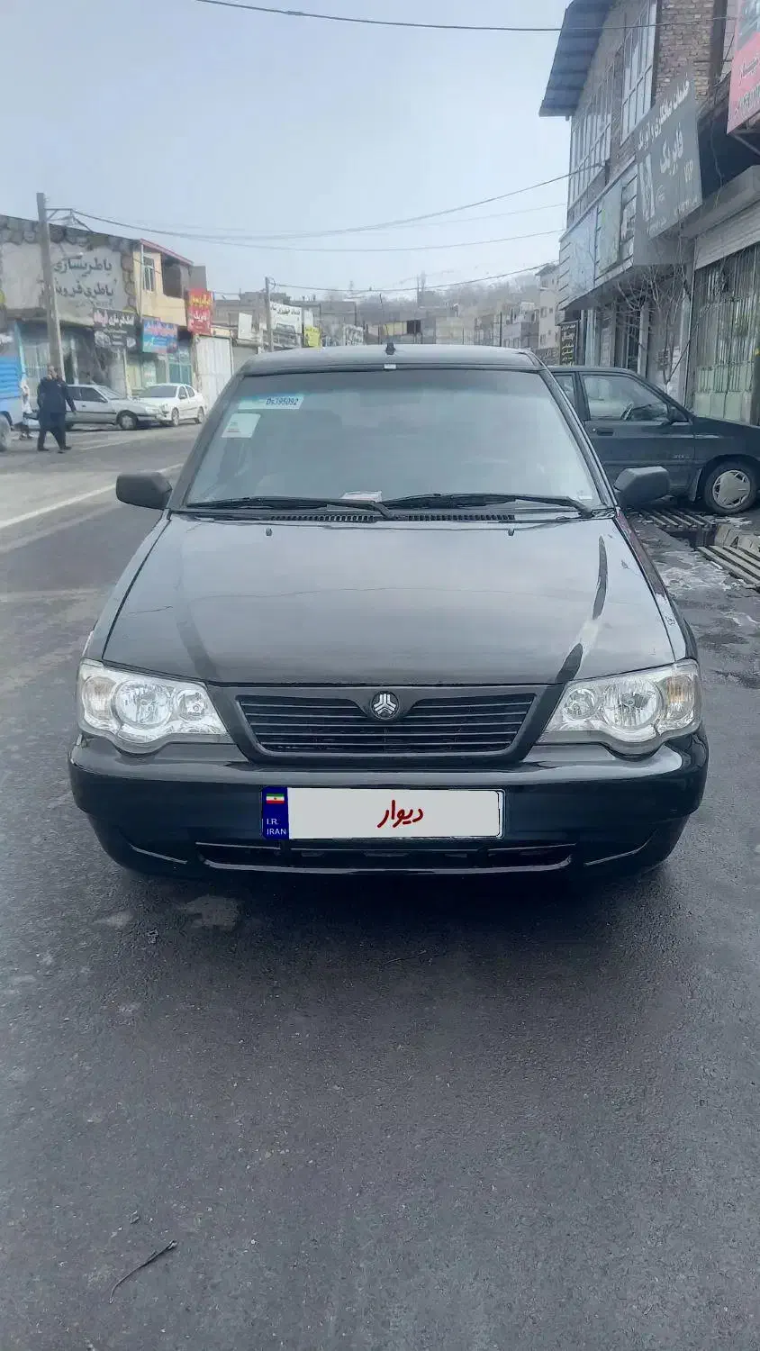 پراید ۱۳۲ مشکی دوگانه کارخانه مدل ۸۷|خودرو سواری و وانت|تبریز, |دیوار