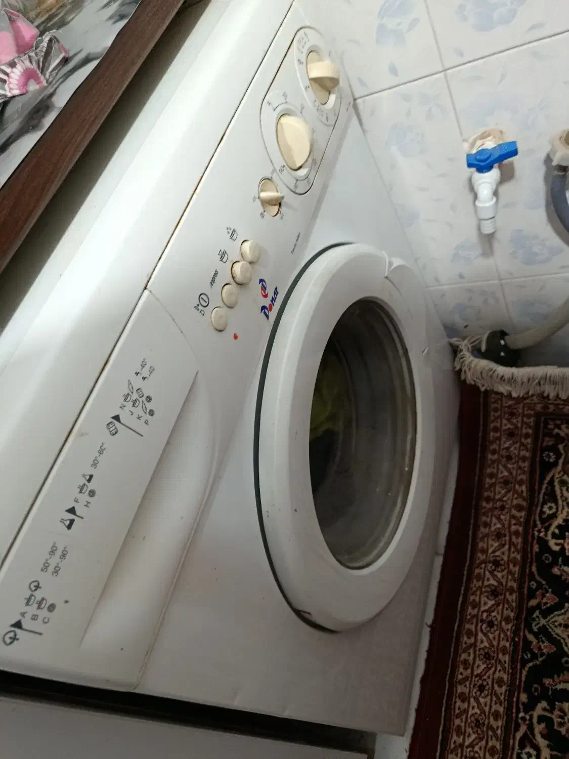 ماشبن لباسشویی معاوضه با دوقلو|ماشین لباسشویی و خشککن لباس|قیدار, |دیوار