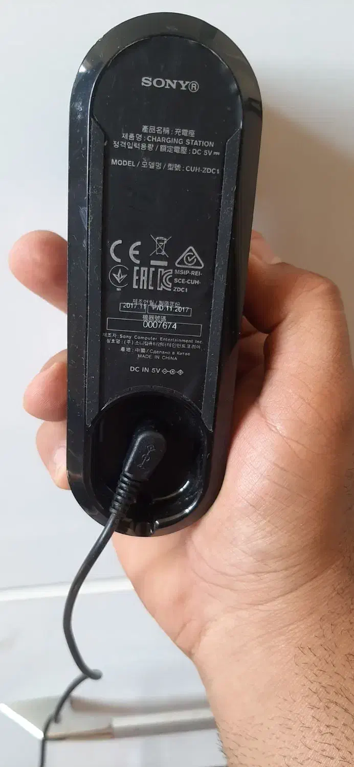 فروش شارژر دسته ps4 در حد نو|کنسول، بازی ویدئویی و آنلاین|دوگنبدان, |دیوار