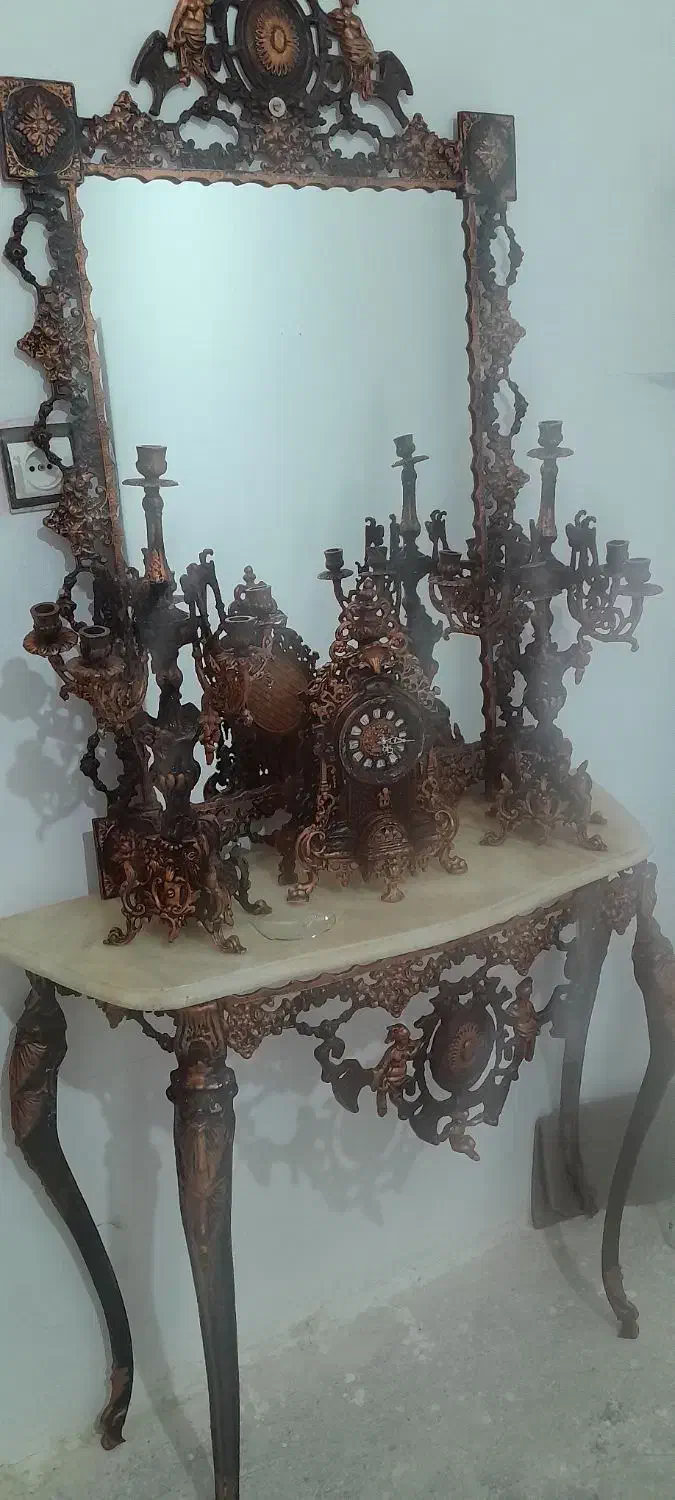 آینه وکنسول|بوفه، ویترین، کنسول|سنندج, |دیوار