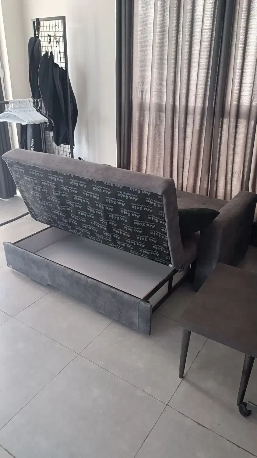 کاناپه تخت خواب شو آرا سوفا|مبلمان خانگی و میز عسلی|کرج, ساماندهی|دیوار