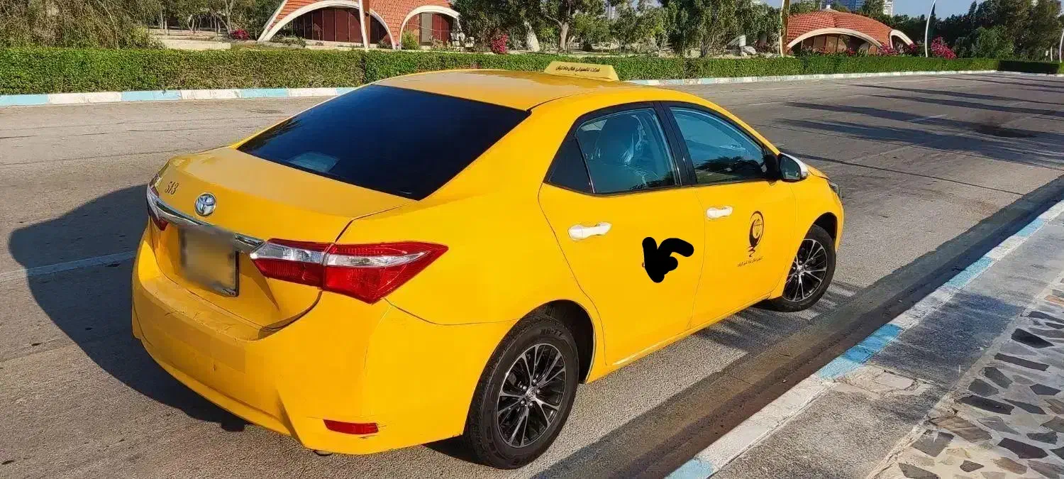 فروش تاکسی کرولا مدل ۲۰۱۴|خودرو سواری و وانت|کیش, |دیوار