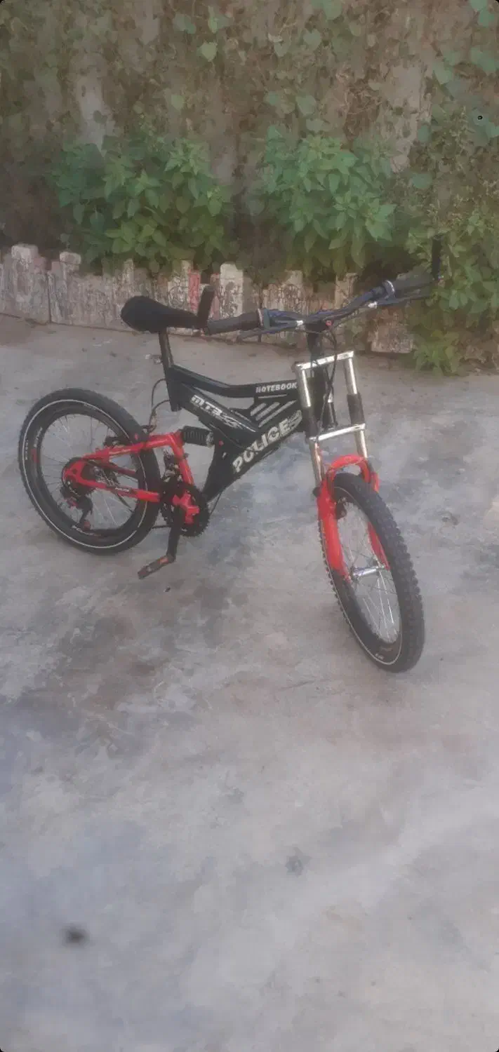 دوچرخه دنده ای کمک دارسایز۲۰|دوچرخه، اسکیت، اسکوتر|سنقر, |دیوار