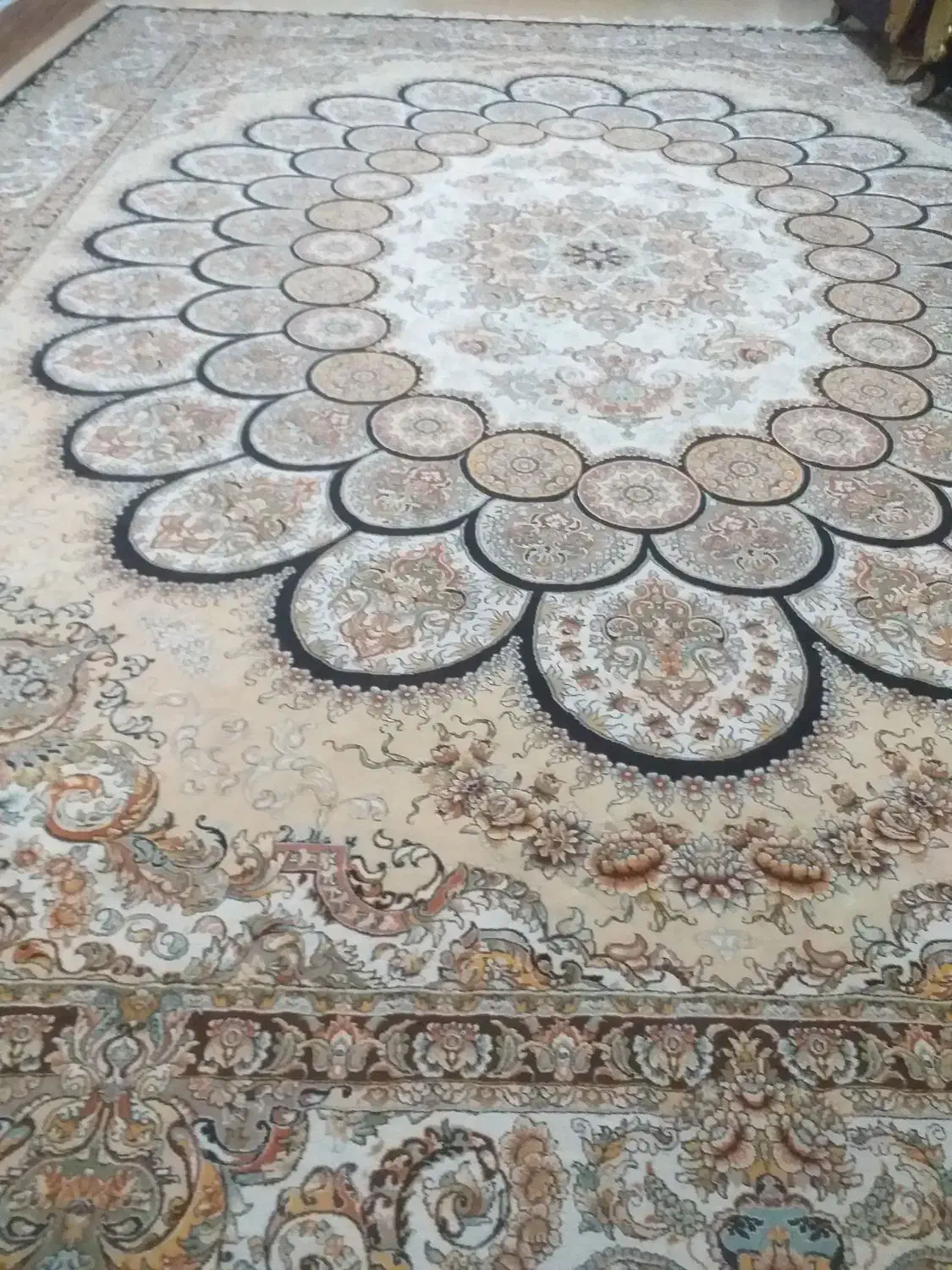 فرش|فرش|آستانه اشرفیه, |دیوار