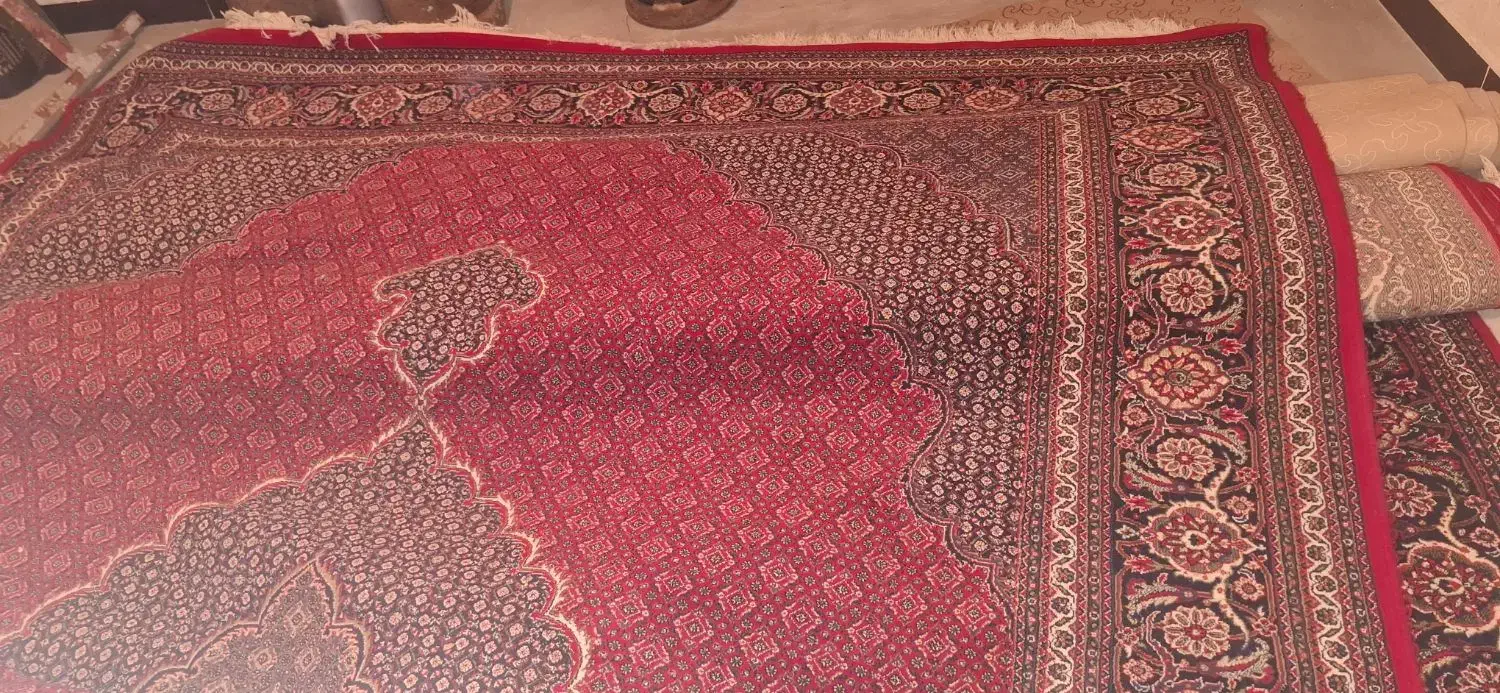 ۳عدد فرش ۱۲ متری در حد نو|فرش|جوانرود, |دیوار