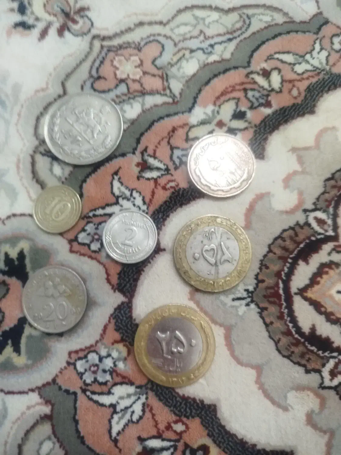 سکه ایرانی زمان‌شاهی وترکیه ای وکشور دیگه|کلکسیون سکه، تمبر، اسکناس|قم, شهرک فاطمیه|دیوار