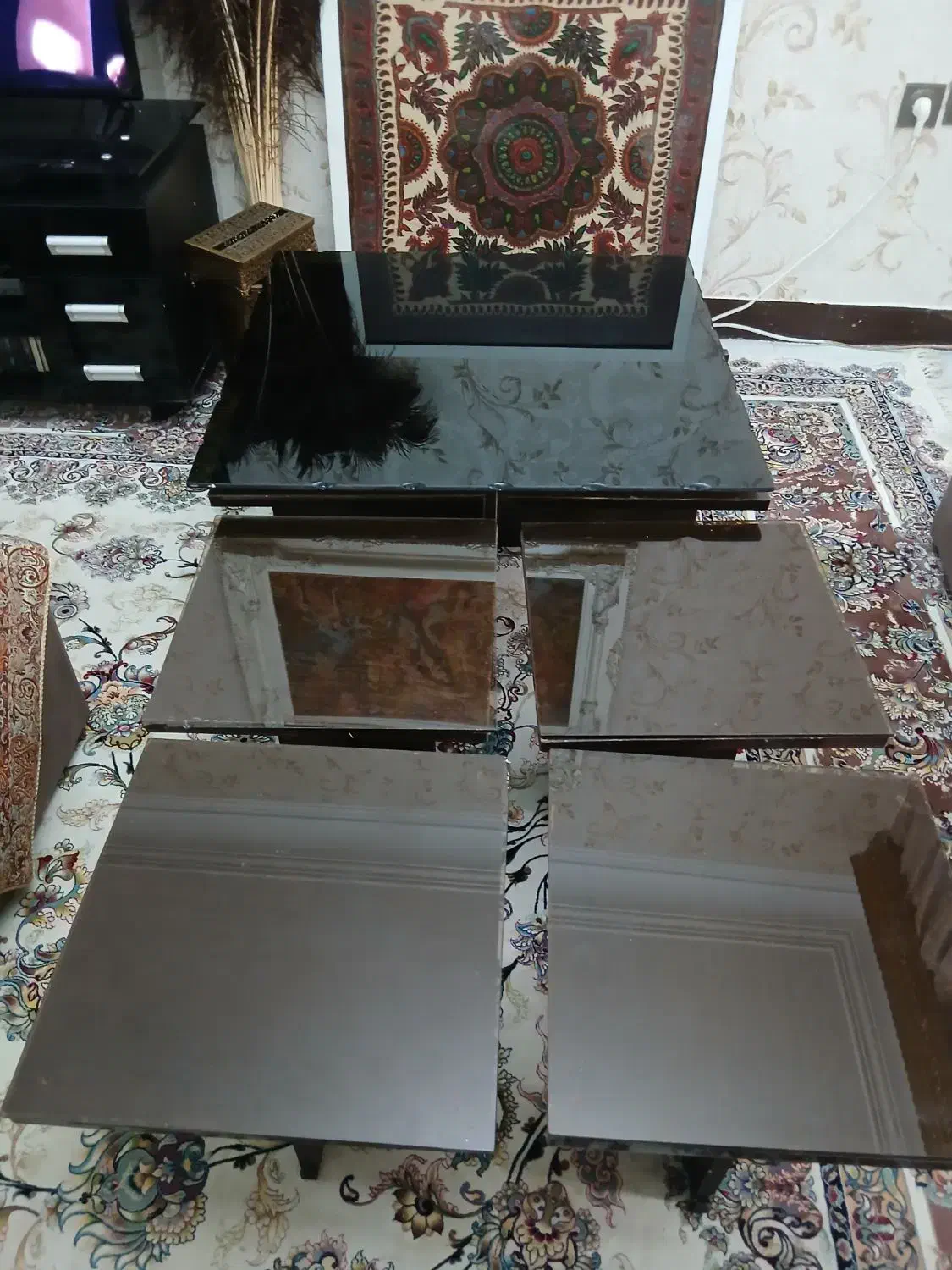 میز جلو مبلی|مبلمان خانگی و میز عسلی|رشت, توشیبا|دیوار