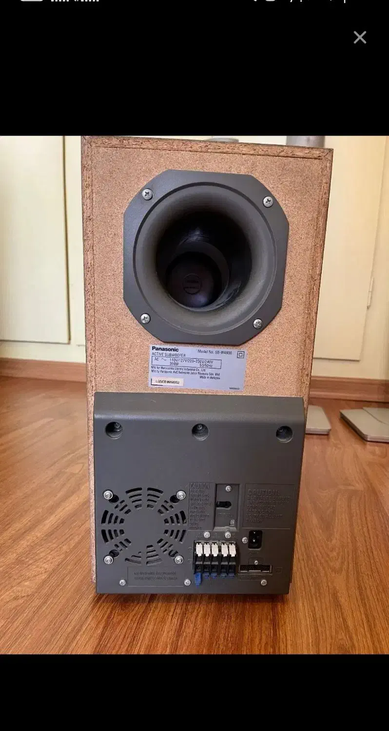 سینما خانواده پاناسونیک نو|سیستم صوتی خانگی|پرند, فاز ۱|دیوار