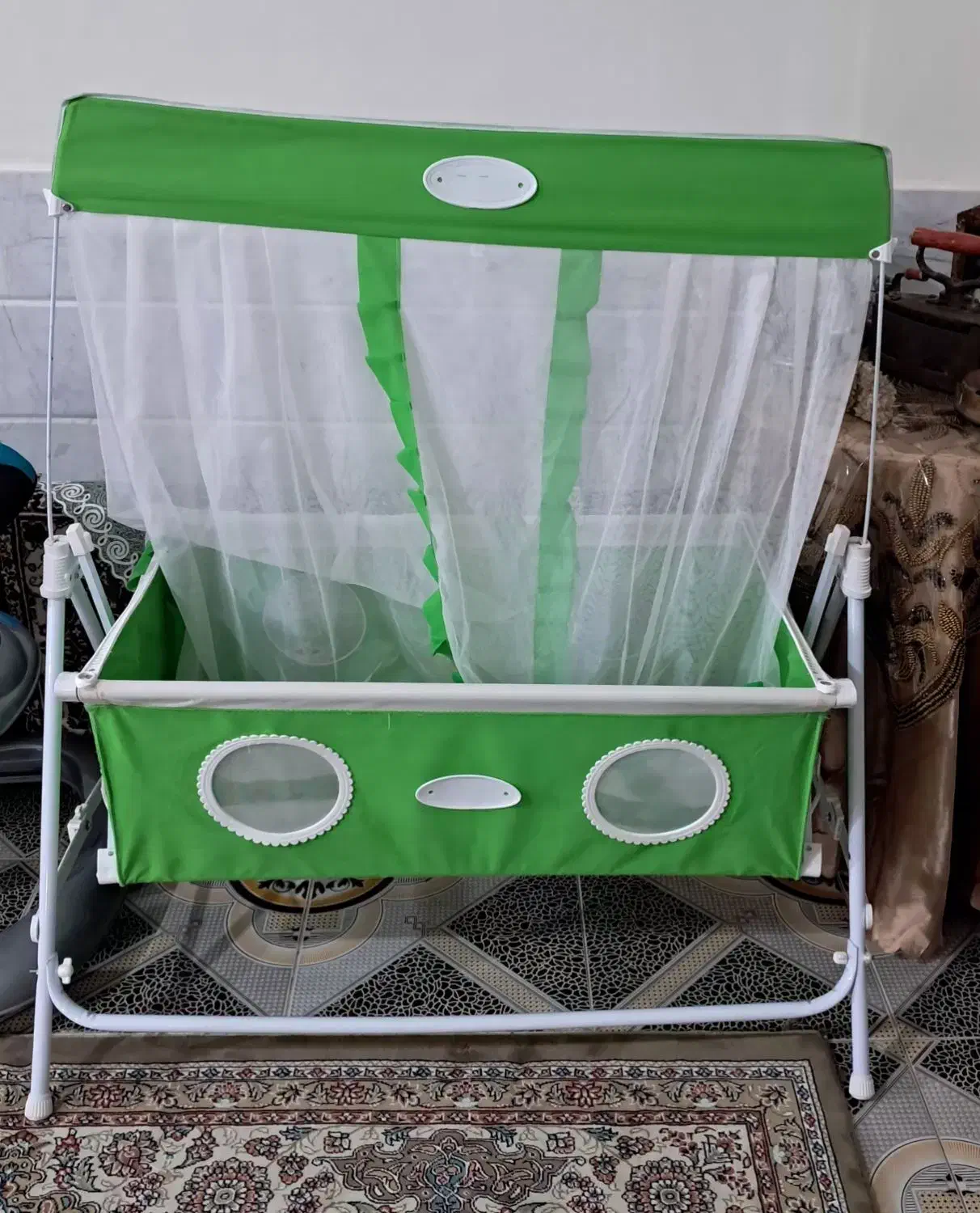 گهواره تمیز در حد نو|اسباب و اثاث بچه|تربت‌حیدریه, مظفریه|دیوار