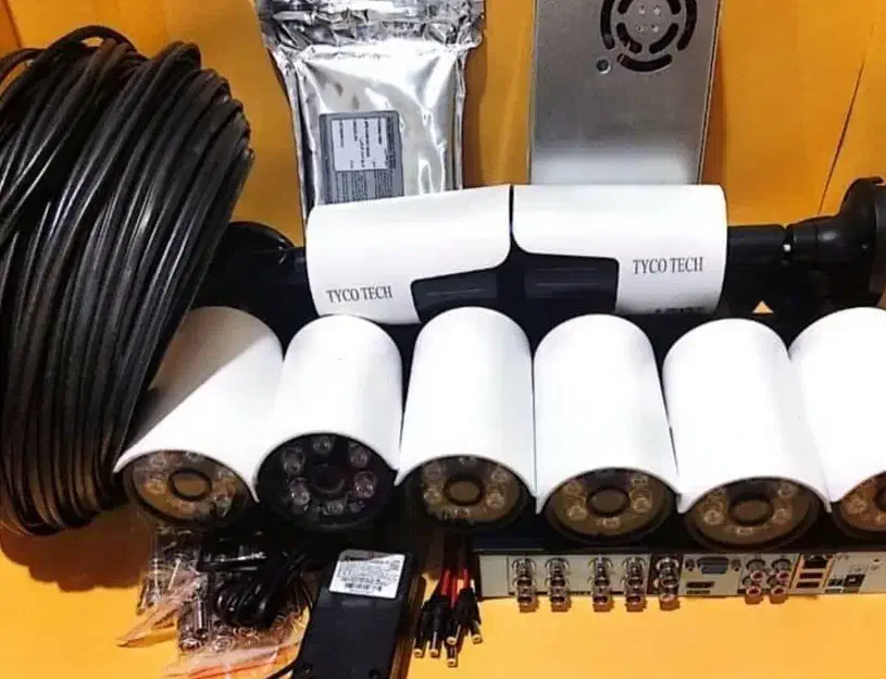 دوربین مداربسته قابلیتTYCOذخیره‌سازی طولانی‌مدت،|دوربین مداربسته|ارشق, |دیوار