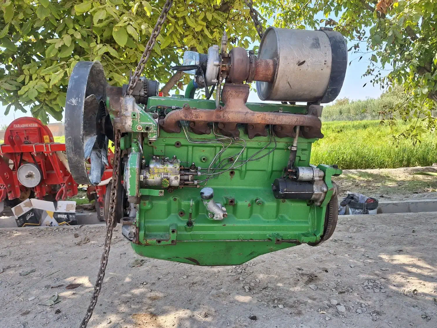 کمباین جاندیر 1165|قطعات یدکی و لوازم جانبی|مرودشت, تخت جمشید|دیوار