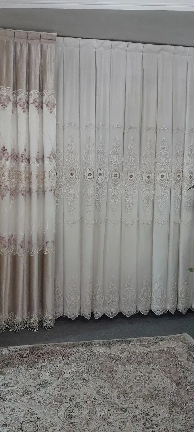 پرده  حریر پذیرایی|پرده، رانر، رومیزی|قدس, شهر‌قدس|دیوار