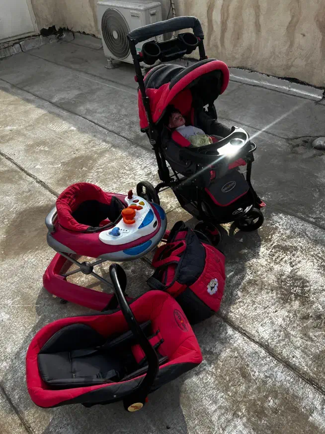 ست کالسکه، کریر، روروعک و کیف و تاب|کالسکه و لوازم جانبی|گلستان (تهران), |دیوار