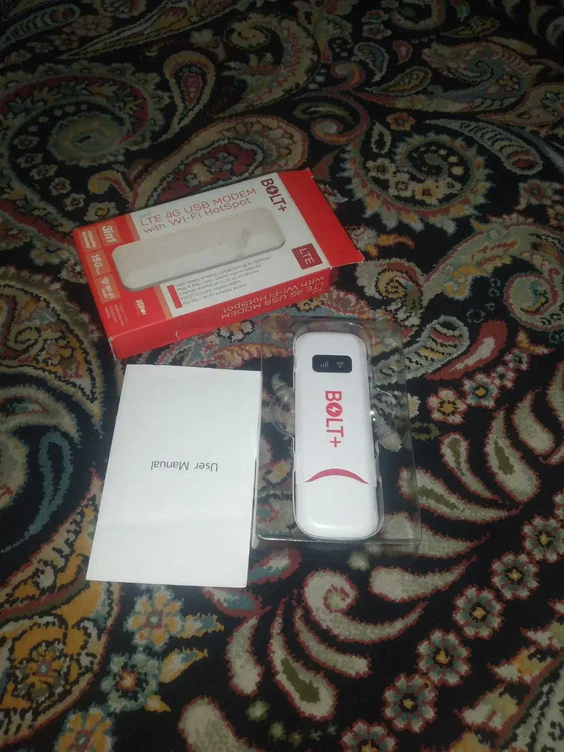 مودم جیبی وای فا سیم کارت 4G  با پورت USB|مودم و تجهیزات شبکه|شهریار, شهرک امیریه|دیوار