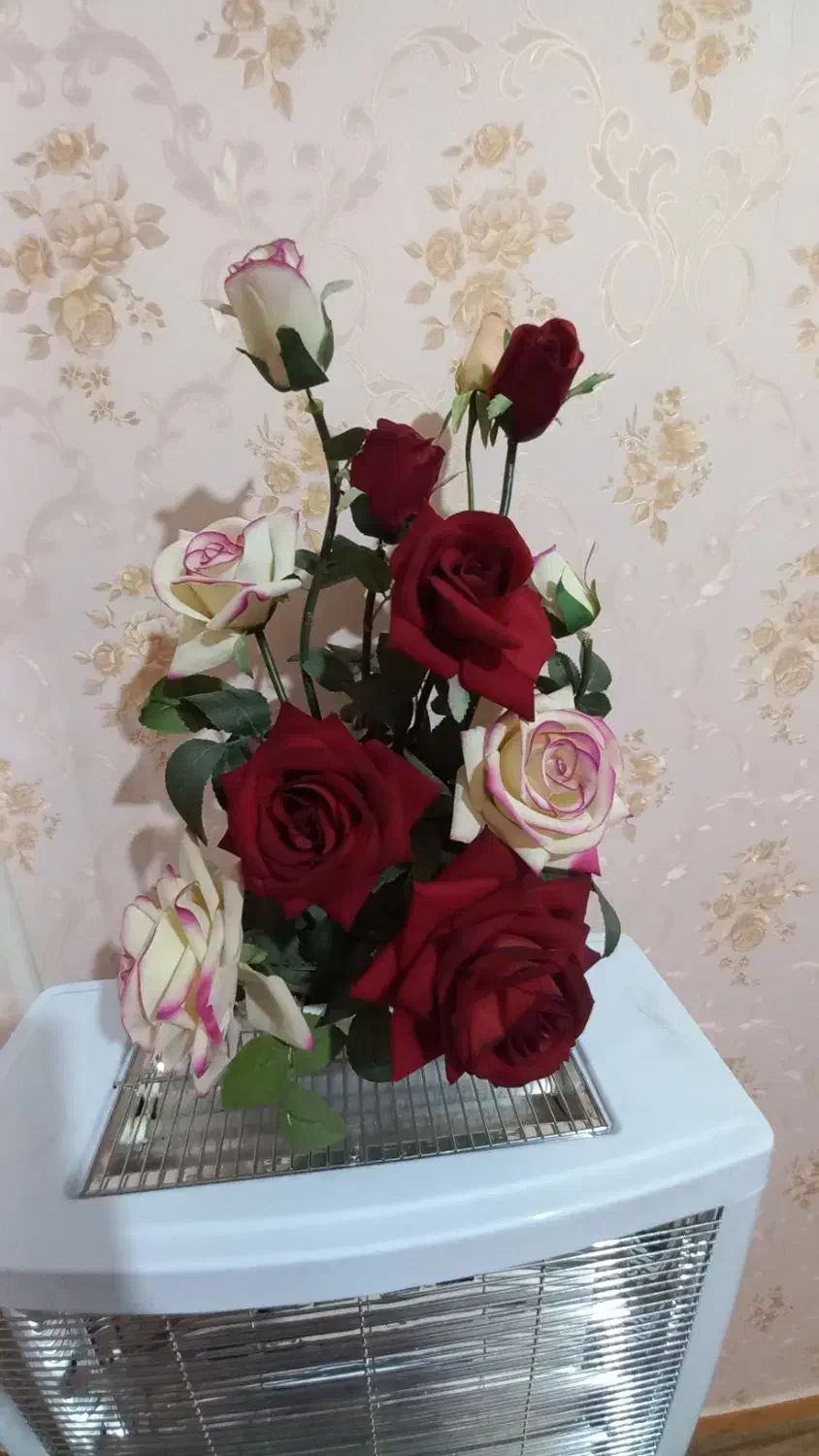 گل رز مصنوعی|گل مصنوعی|همدان, |دیوار