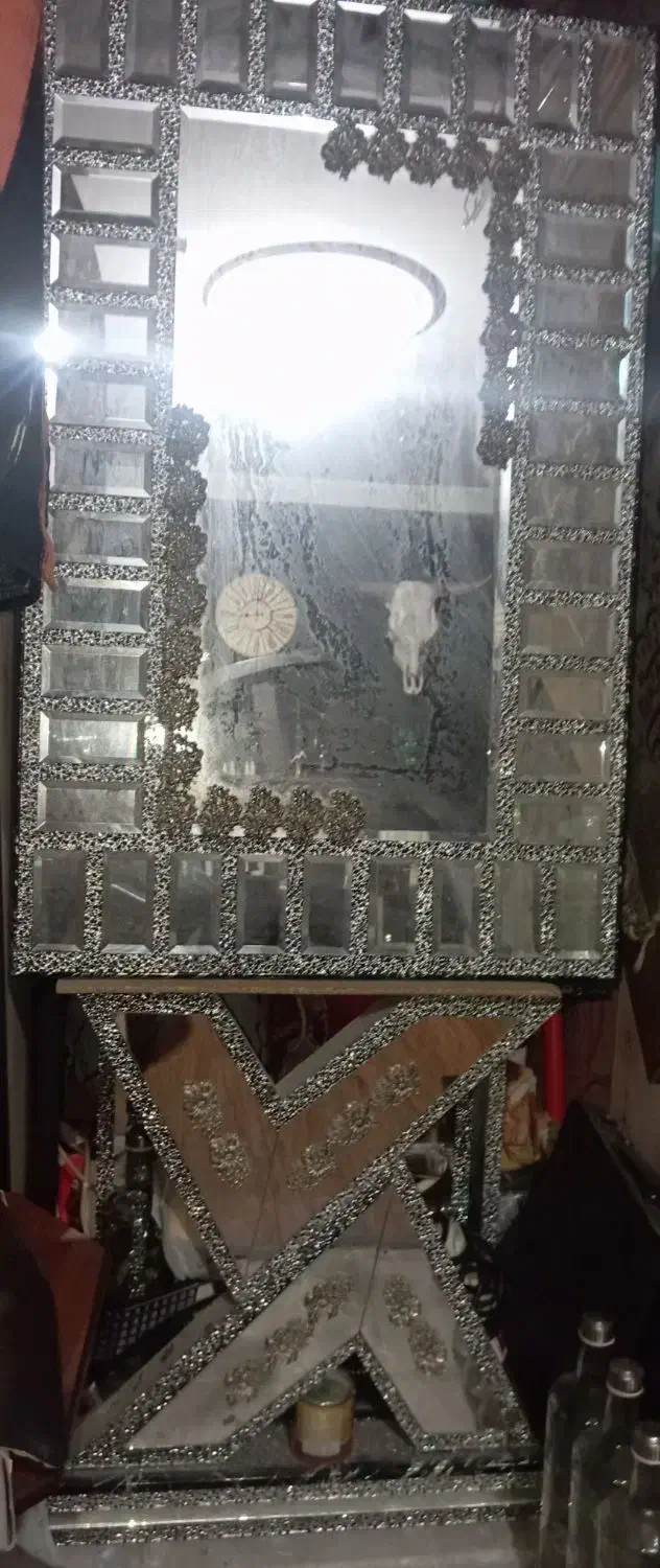 اینه شمعدان. نوع نوع.|آینه|کرج, شاهینویلا|دیوار