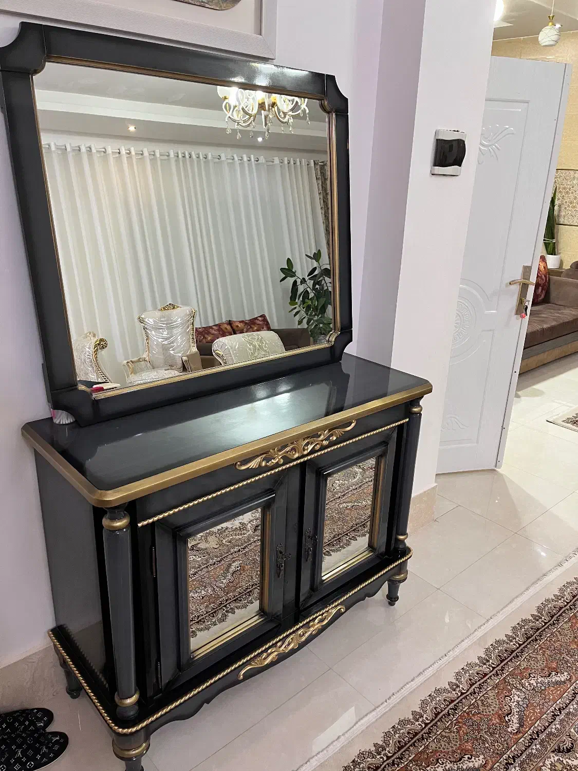 ۳تیکه میز تی وی اینه کنسول و بوفه برای جهیزیه عروس|بوفه، ویترین، کنسول|تربت جام, مطهری|دیوار