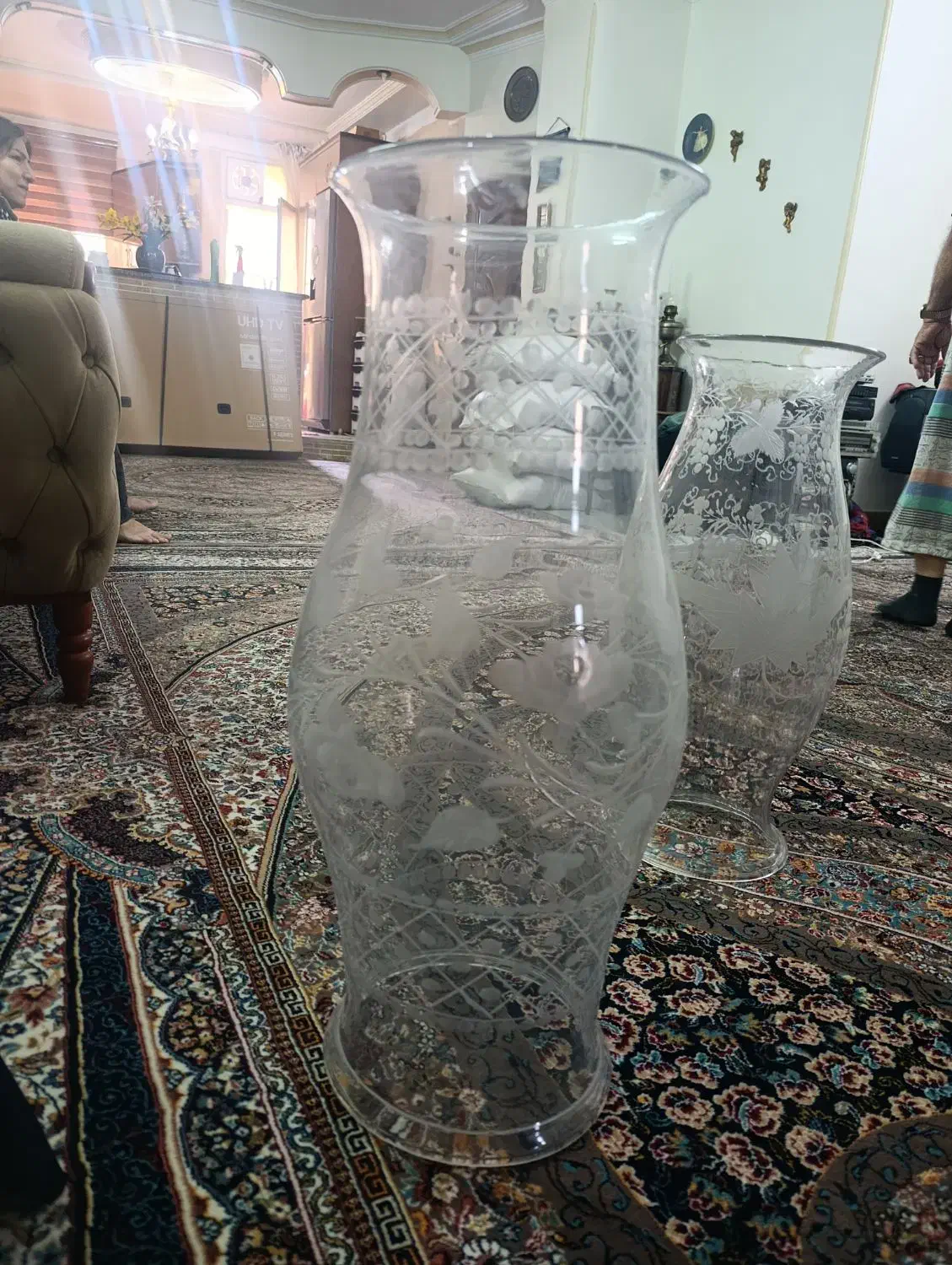 حباب کریستال|لوستر و چراغ آویز|رباط‌کریم, رباط‌کریم|دیوار