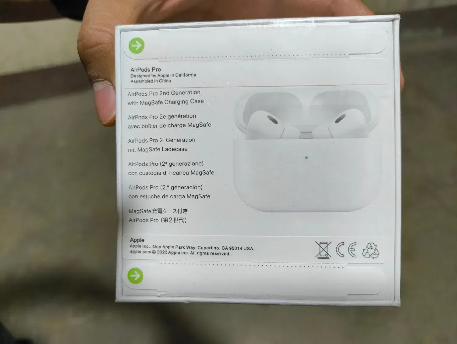 ایرپادز پرو ۲ نسخه ۲۰۲۳ airpods pro 2nd generation|لوازم جانبی موبایل و تبلت|تهران, فرمانیه|دیوار