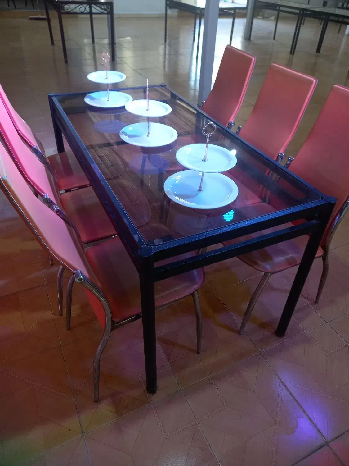 میز نهارخوری ۶نفره درحد|میز و صندلی غذاخوری|تالش, هشتپر|دیوار